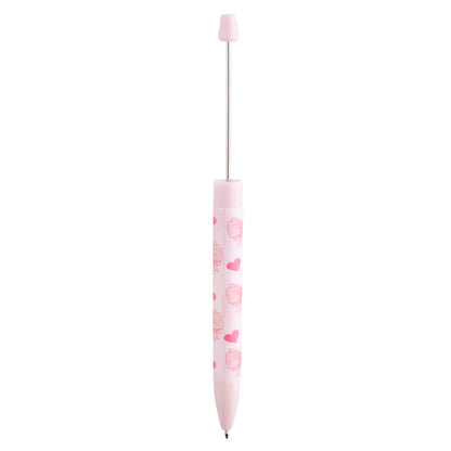 Beadable Bow Printed Pens for silicone bead crafting from Cara & Co Craft Supply