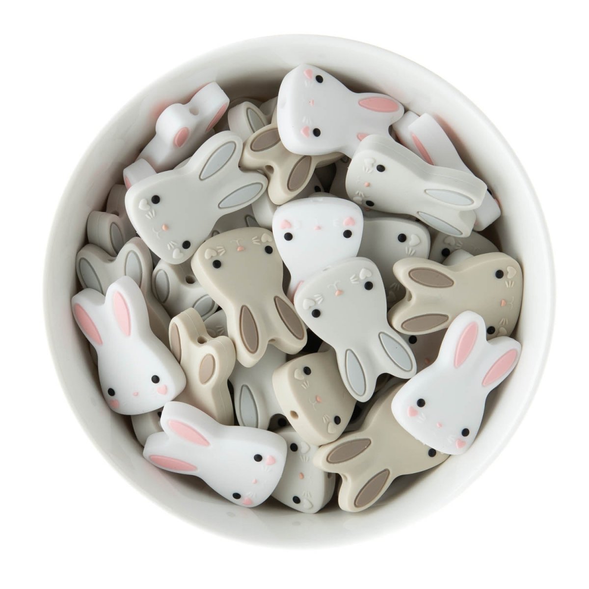 Bunny Silicone Focal Beads