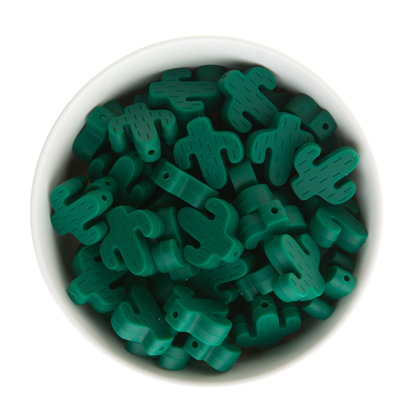 Cactus Silicone Focal Beads