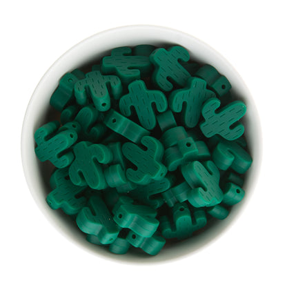 Cactus Silicone Focal Beads