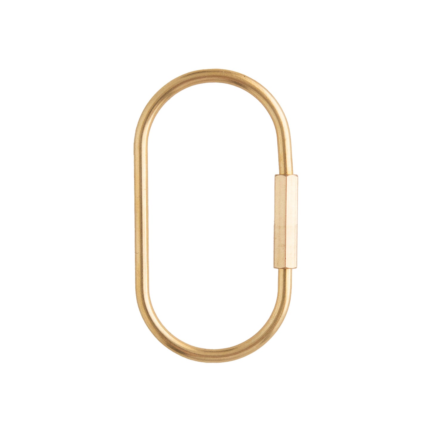 Beadable Carabiner Clip for silicone bead crafting from Cara & Co Craft Supply