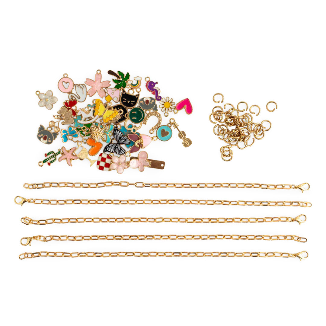 Charm Bracelet DIY Kits from Cara & Co Craft Supply