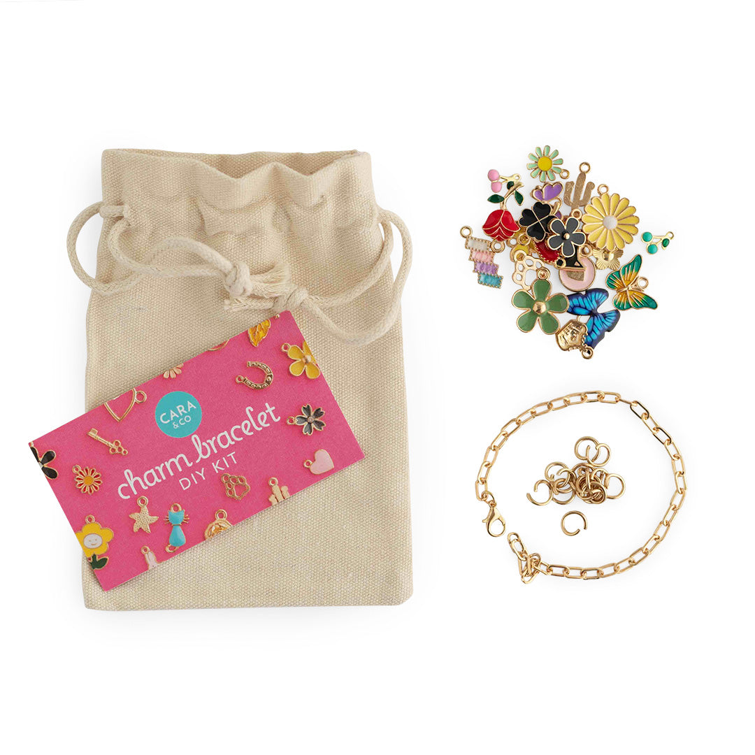 Charm Bracelet DIY Kits from Cara & Co Craft Supply