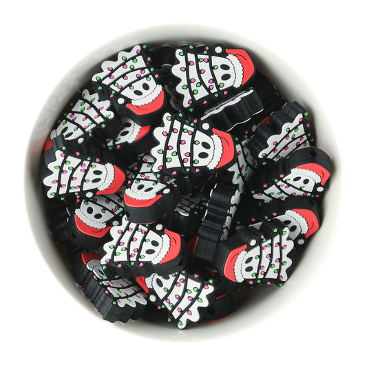 Christmas Ghost Silicone Focal Beads