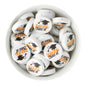 Grad 2026 Class of 2026 Silicone Print Focal Beads for silicone crafting from Cara & Co Craft Supply