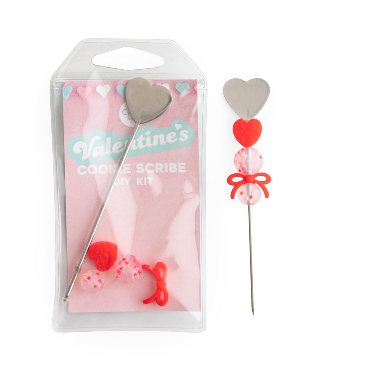 Sweet Treats Cookie Scribe DIY Kit using silicone beads