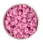 Peony Pink Crown Spacer Silicone Beads for silicone crafting from Cara & Co Crafting Supplies