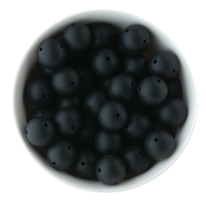 Double Hole Silicone Round Beads
