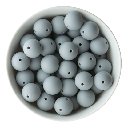 Double Hole Silicone Round Beads
