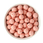 Embossed Silicone Round Beads