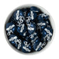 Football Helmet Silicone Focal Beads