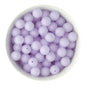 15mm Purple Frosted Silicone Round Beads for silicone crafting from Cara & Co Craft Supply
