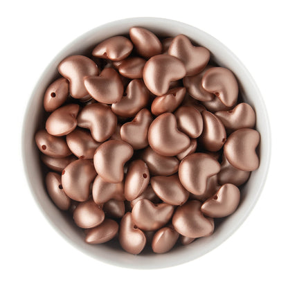 Heart Silicone Focal Beads