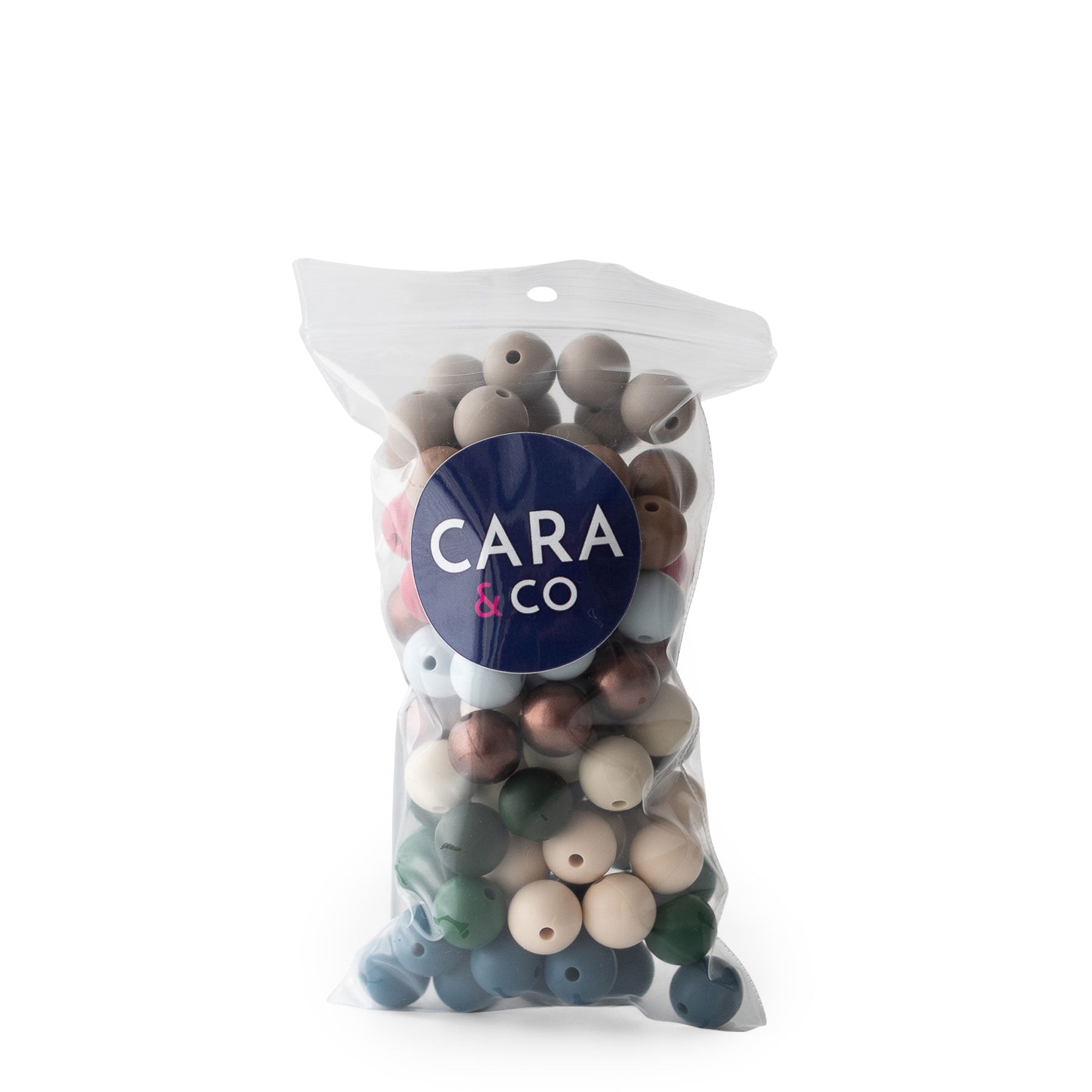 Winter 12mm Round Bead Packs Silicone beads