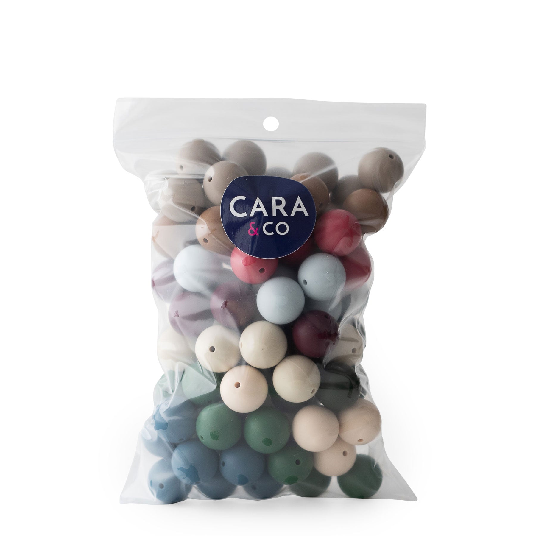 Winter 19mm Round Bead Packs Silicone beads