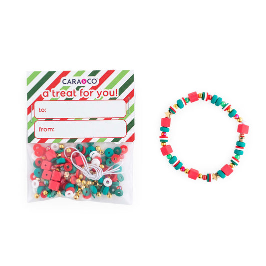 Heishi DIY Kit Stocking Stuffer Party Favor Bracelets from Cara & Co Craft Supply