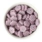 Silicone Focal Beads Poppies Mauve from Cara & Co Craft Supply