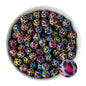 12mm Round Silicone Print Beads