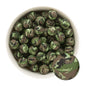15mm Silicone Round Print Beads Camo from Cara & Co Craft Supply