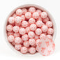 Silicone Print Beads Exclusive - 15mm Round Tied with a Bow from Cara & Co Craft Supply