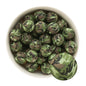 19mm Silicone Round Print Beads Camo from Cara & Co Craft Supply