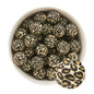 19mm Silicone Round Print Beads Leopard from Cara & Co Craft Supply