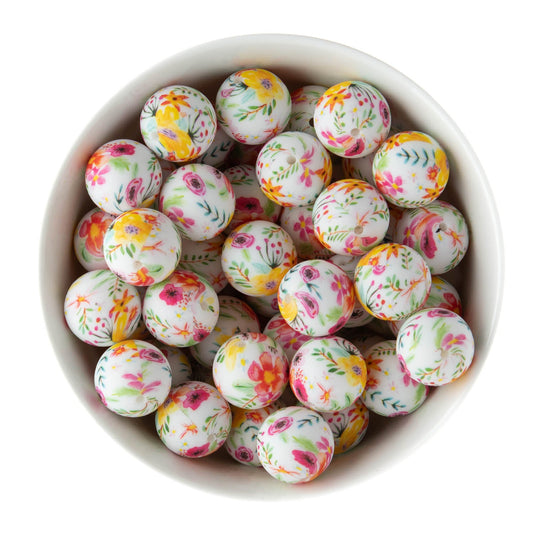 Standard Print Beads Summer Floral from Cara & Co Craft Supply