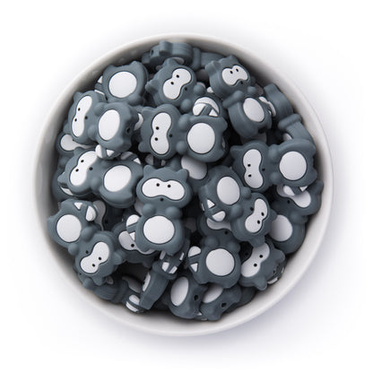 Racoon Silicone Focal Beads