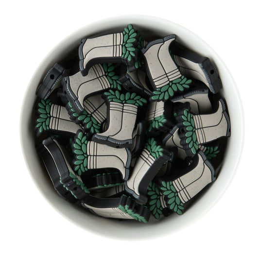 Rain Boot Silicone Focal Beads