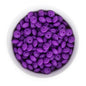 Silicone Shape Beads Saucers Purple from Cara & Co Craft Supply