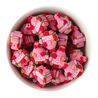 Mother's Day Bouquet Silicone Focal Beads for crafting from Cara & Co Crafting Supply