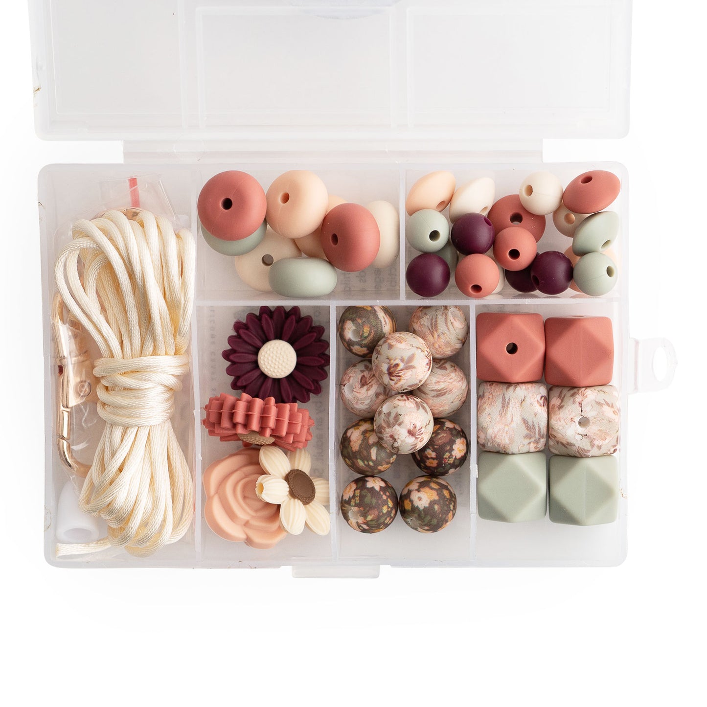 Wildflower Wishes Silicone Craft Kit with Silicone beads for crafting