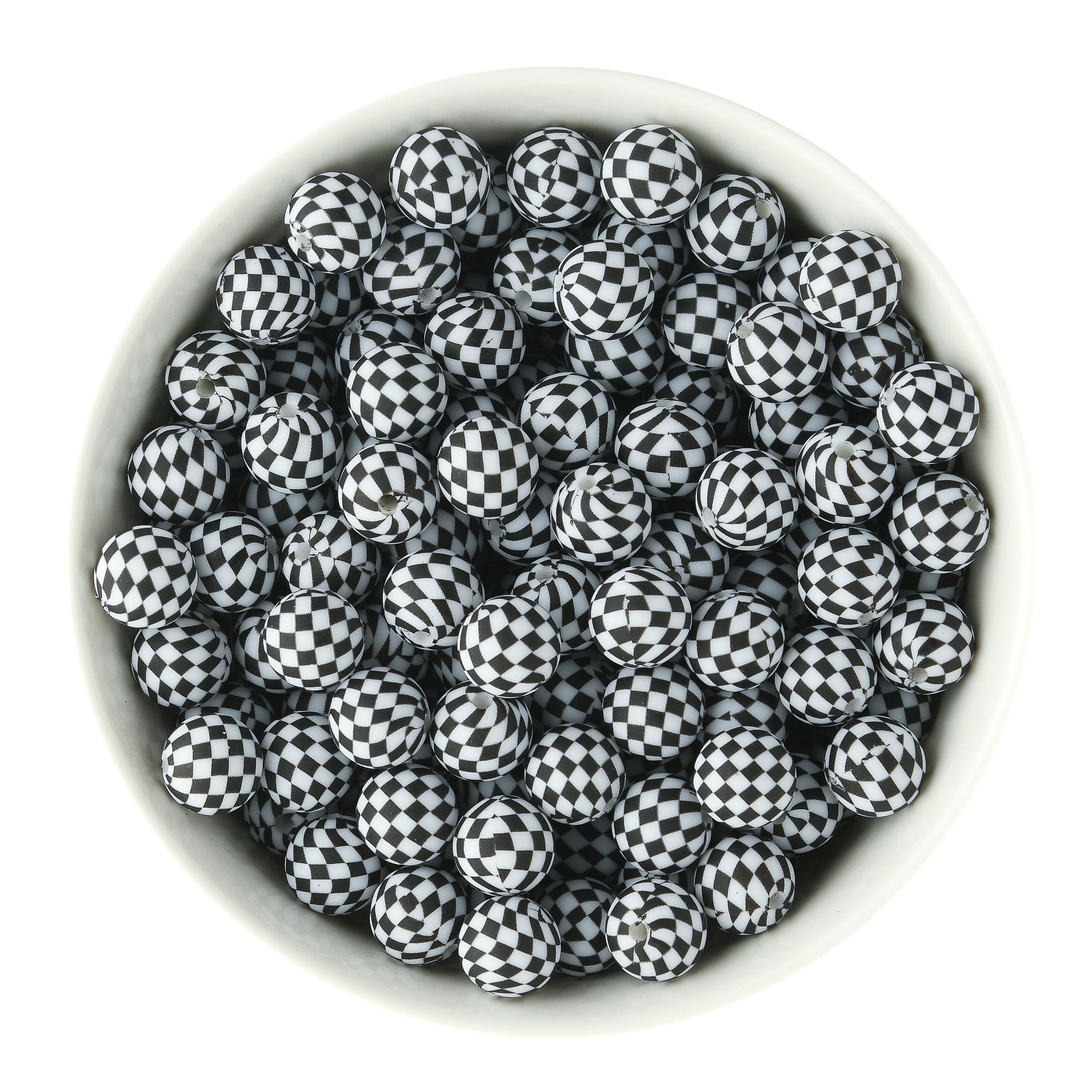 Winter Silicone Print Beads for silicone crafting