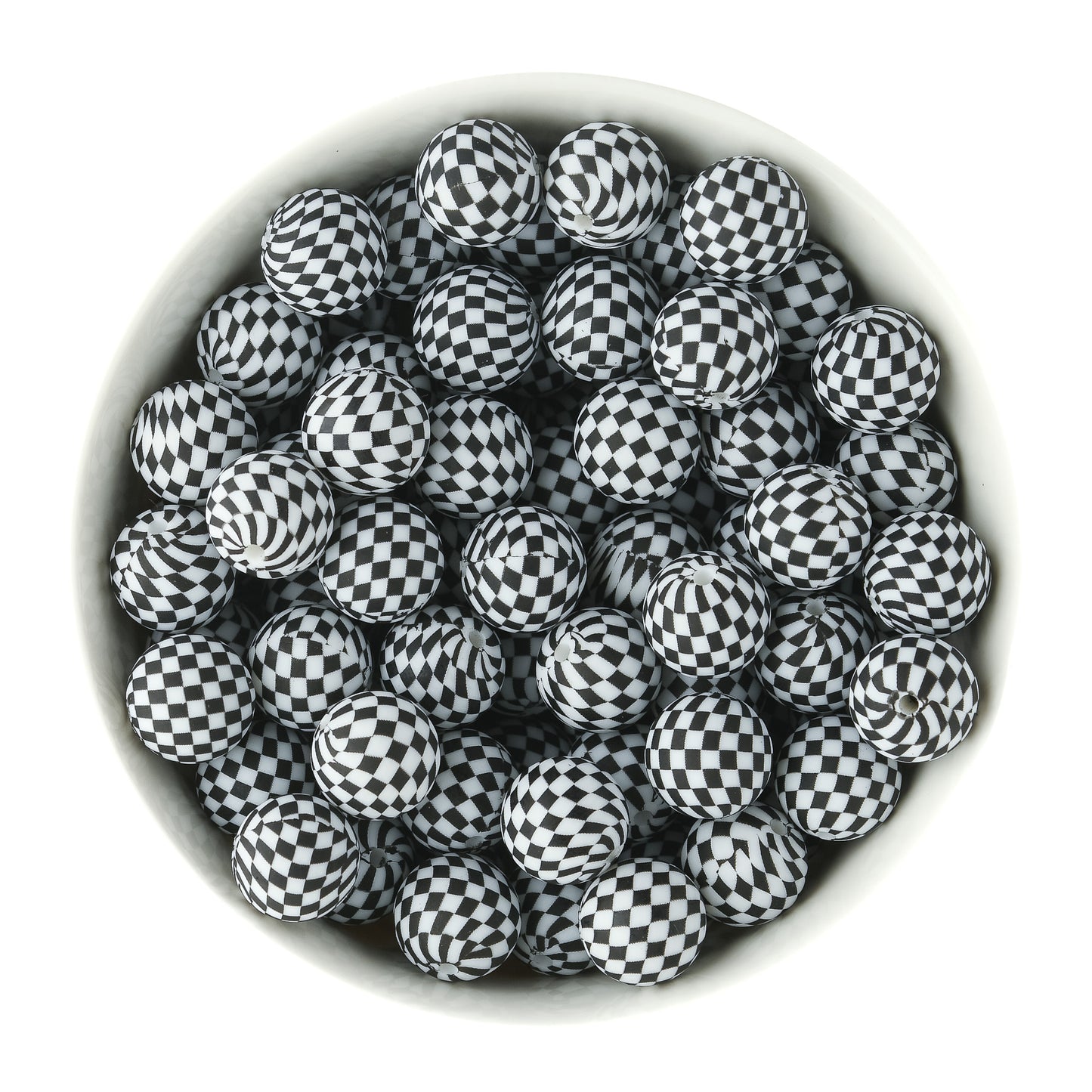 Winter Silicone Print Beads for silicone crafting