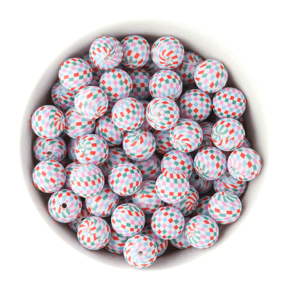 Winter Silicone Print Beads for silicone crafting