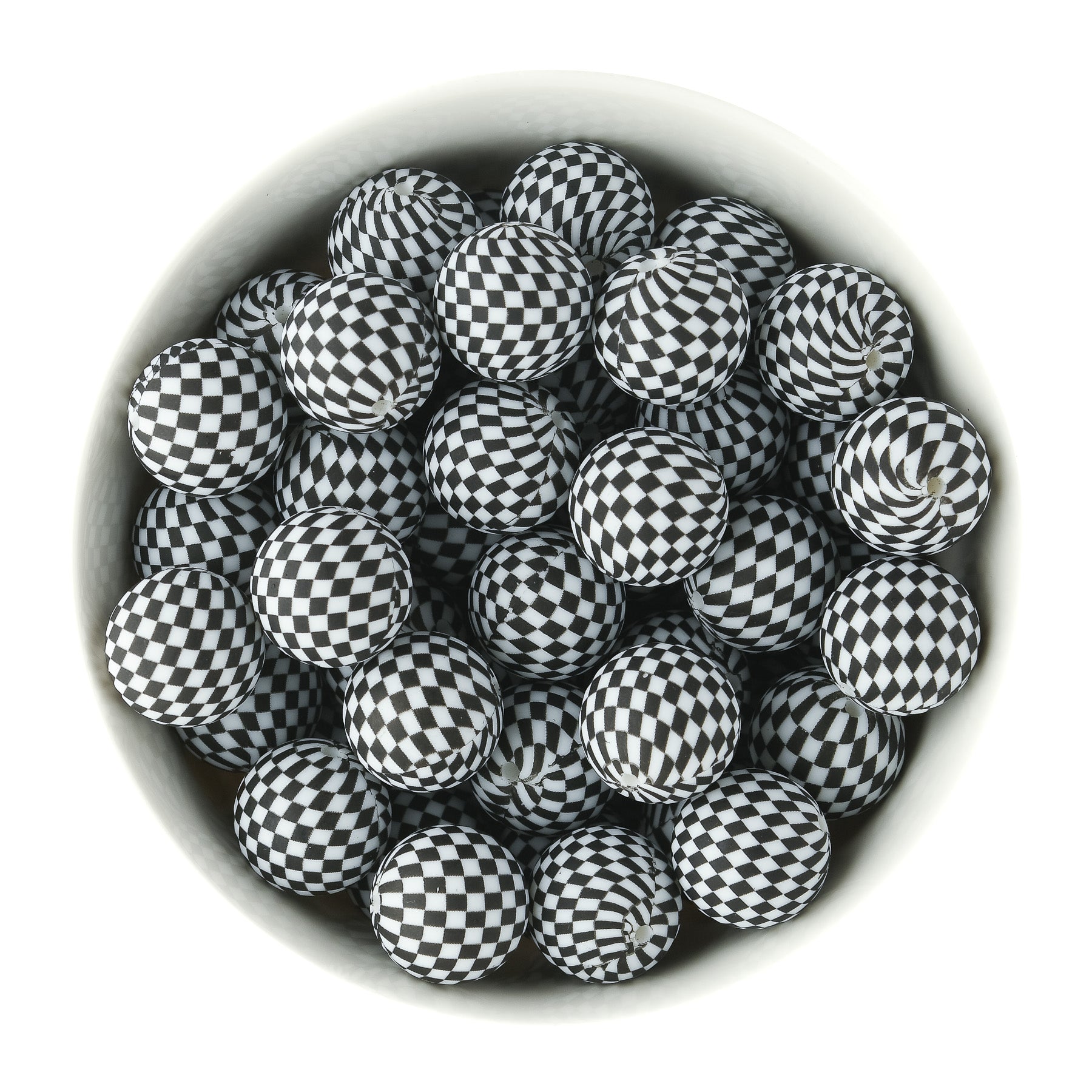 Winter Silicone Print Beads for silicone crafting