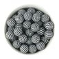 19mm Round Silicone Print Beads