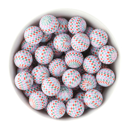 Winter Silicone Print Beads for silicone crafting