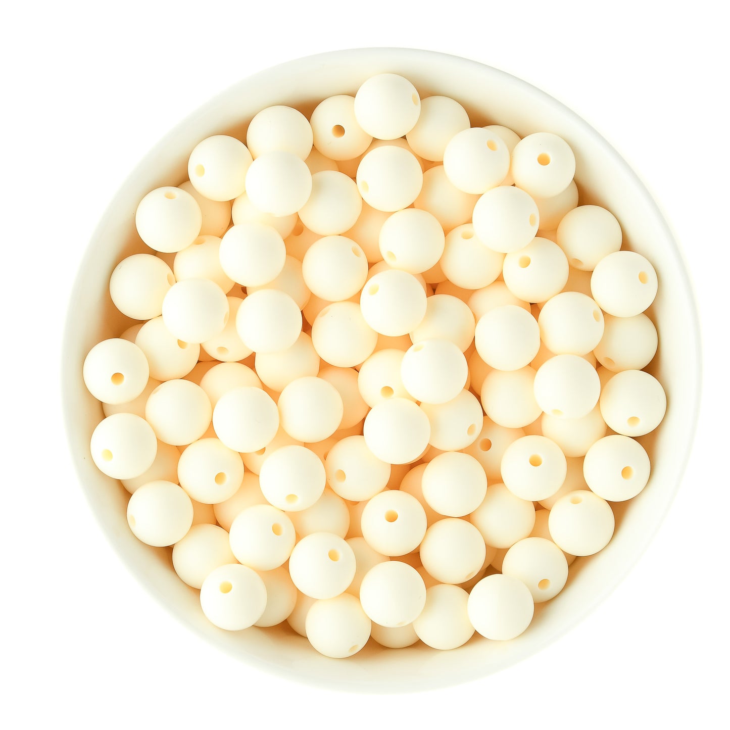 12mm Round Silicone Beads