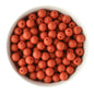 12mm Round Pumpkin Pie Fall Limited Edition Silicone Round Beads