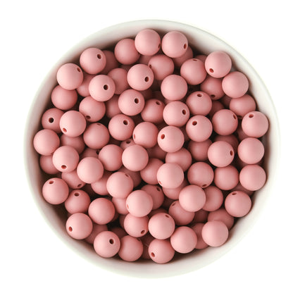 12mm Round Silicone Beads