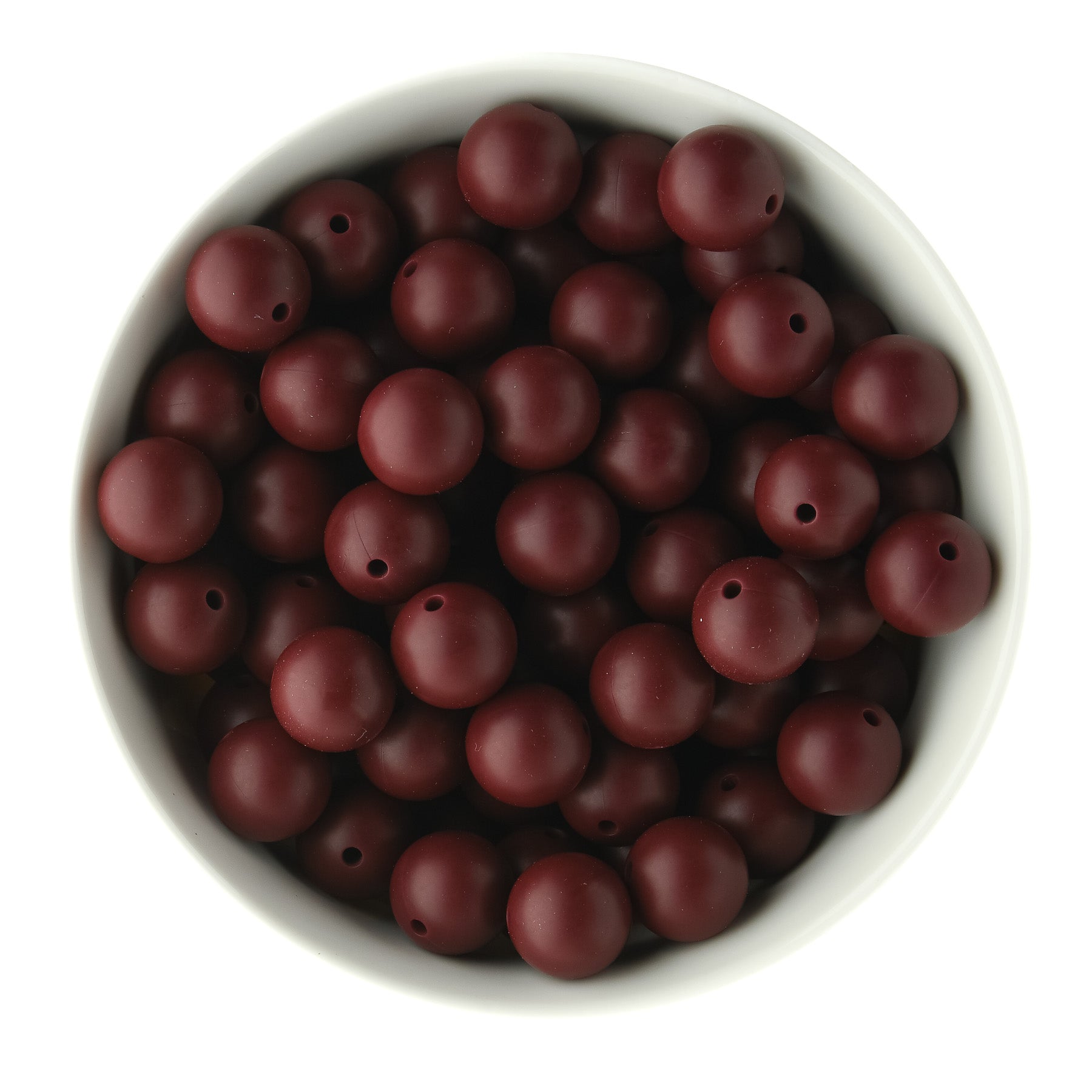 15mm Round Autumn Clay Fall Limited Edition Silicone Round Beads