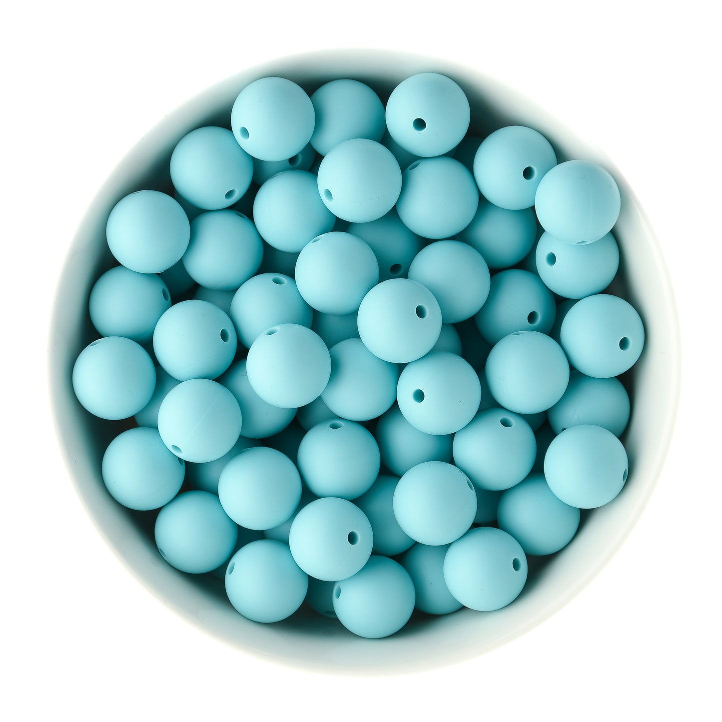 Spring Limited Edition 15mm Beach Glass Round Silicone Beads used for silicone crafting