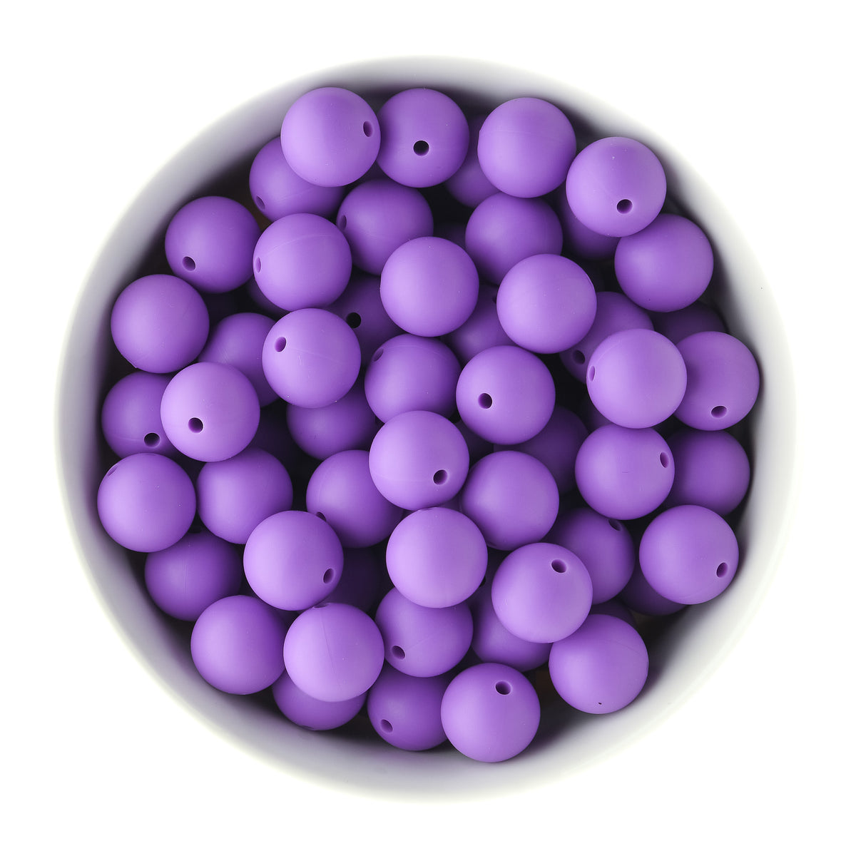 15mm Round Silicone Beads