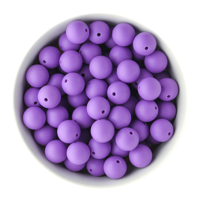15mm Round Silicone Beads
