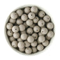 Silicone Beads - Round 15mm Silver Birch  - Cara & Co