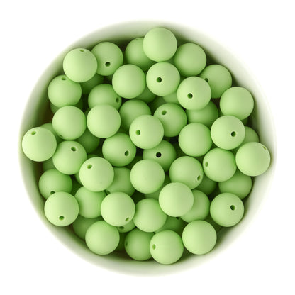 15mm Round Silicone Beads