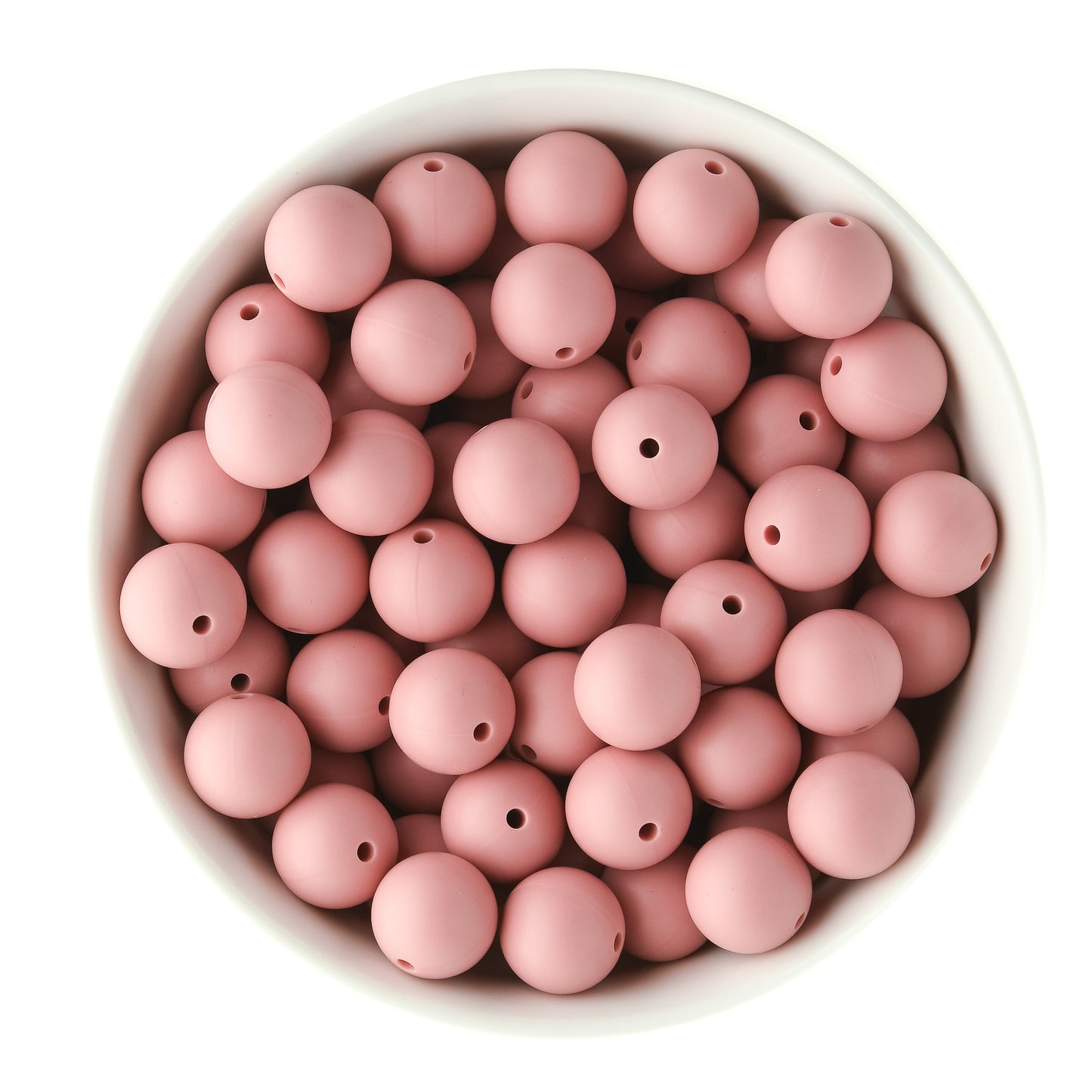 15mm Round Silicone Beads