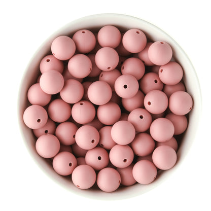 15mm Round Silicone Beads