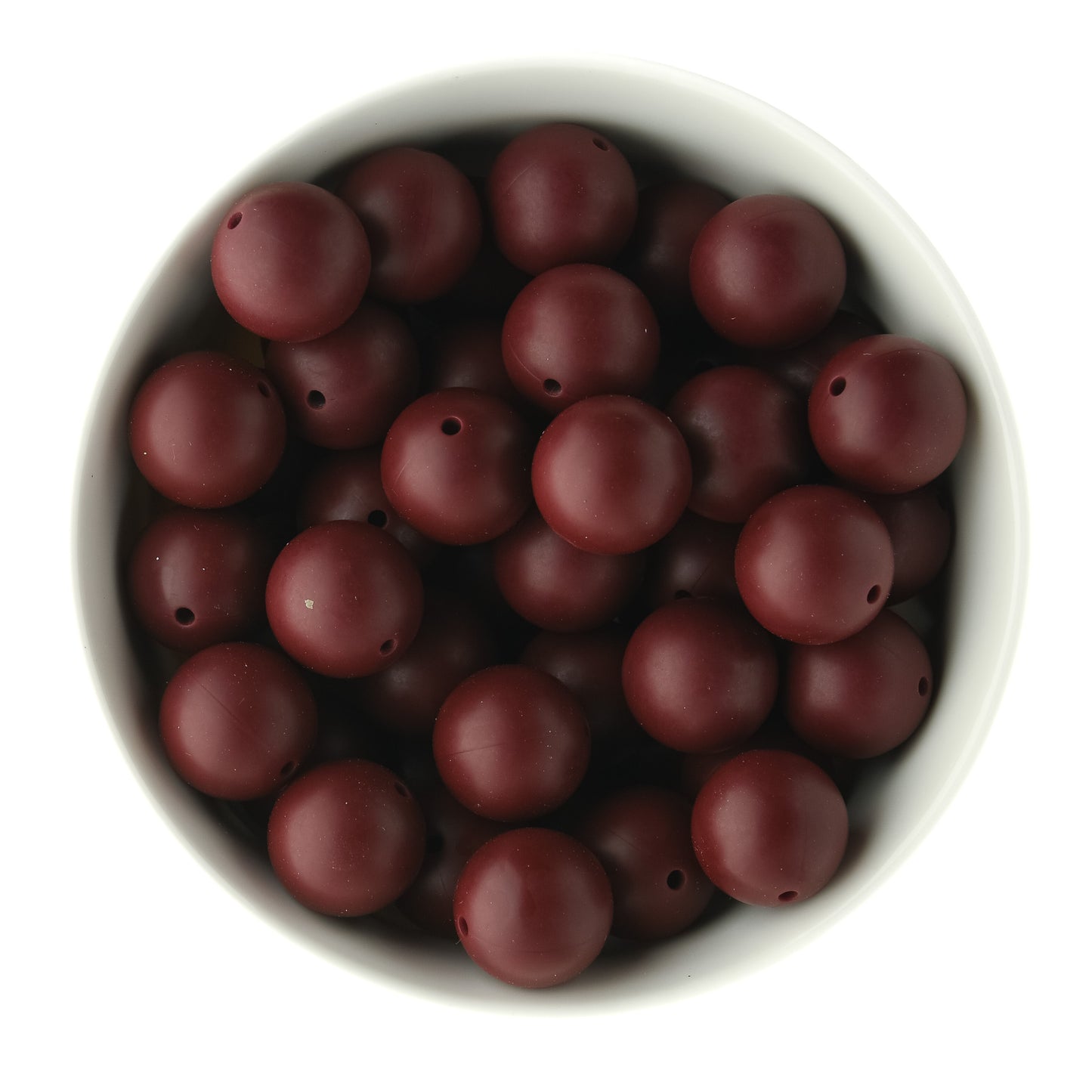 19mm Round Autumn Clay Fall Limited Edition Silicone Round Beads